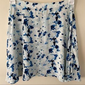 Amour Vert Silk Mini Skirt
